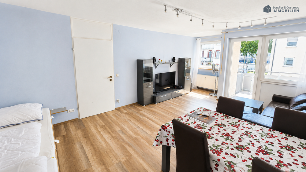 Etagenwohnung Stuttgart Luginsland - 2 Zimmer, 60 m&sup2;, 209.000&euro; | Angebot:27133443