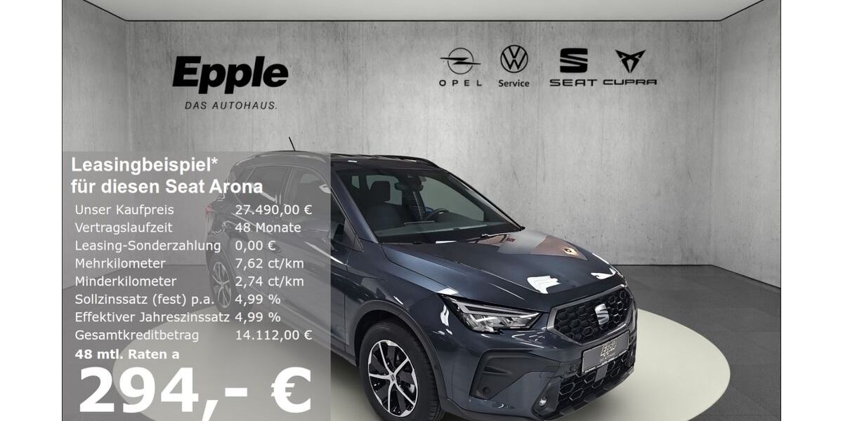 Seat Arona 1.490 km 27.490 &euro; Rutesheim 71277