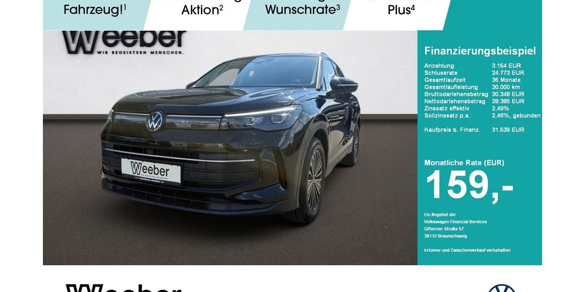 VW Tiguan 14.547 km 31.289 &euro; Weil der Stadt 71263