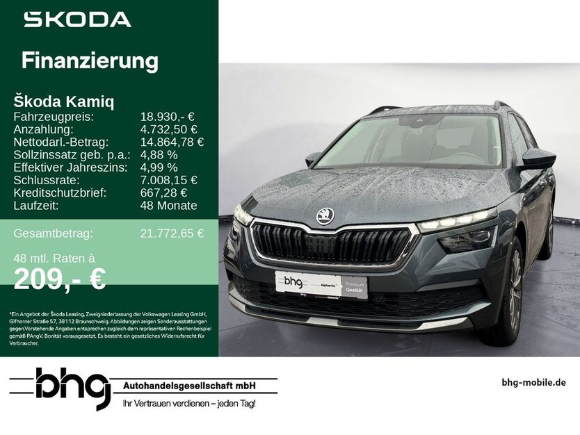 Skoda Kamiq 39.013 km 18.460 € Tübingen 72072