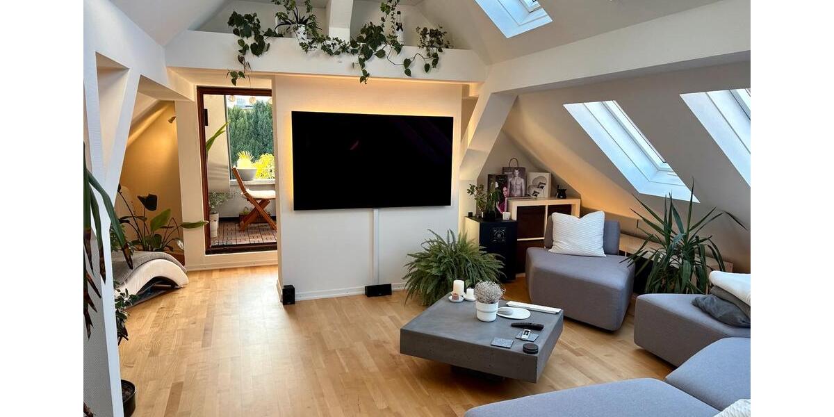 Dachgeschoßwohnung Stuttgart Stuttgart-West - 3 Zimmer, 72 m&sup2;, 629.000&euro; | Angebot:25611761