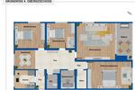 Etagenwohnung Leinfelden-Echterdingen Echterdingen - 4 Zimmer, 107 m&sup2;, 1.400&euro; | Angebot:26519420