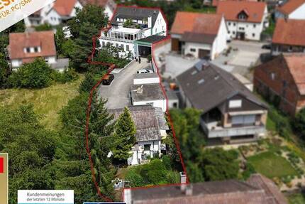 Zwei Häuser - ein starkes Ensemble: Vielseitiges Wohn-und Geschäftshaus in Toplage von Markgröningen