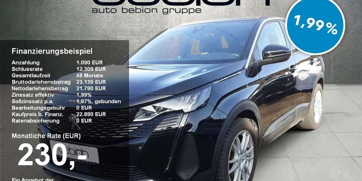 Peugeot 3008 25.224 km 22.880 &euro; Magstadt 71106