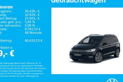 VW Touran 1.505 km 36.430 &euro; Stuttgart-Wangen 70188