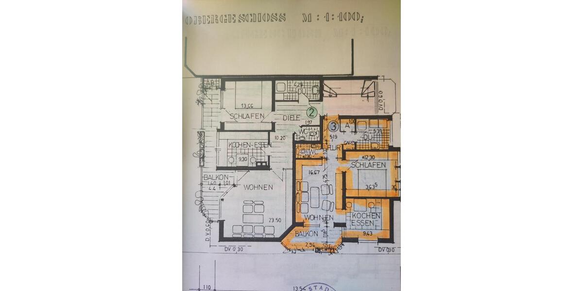 Etagenwohnung Backnang - 2 Zimmer, 52 m&sup2;, 189.000&euro; | Angebot:27089263