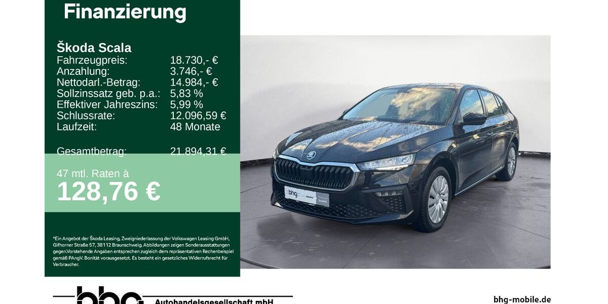Skoda Scala 23.139 km 18.730 &euro; Tübingen 72072