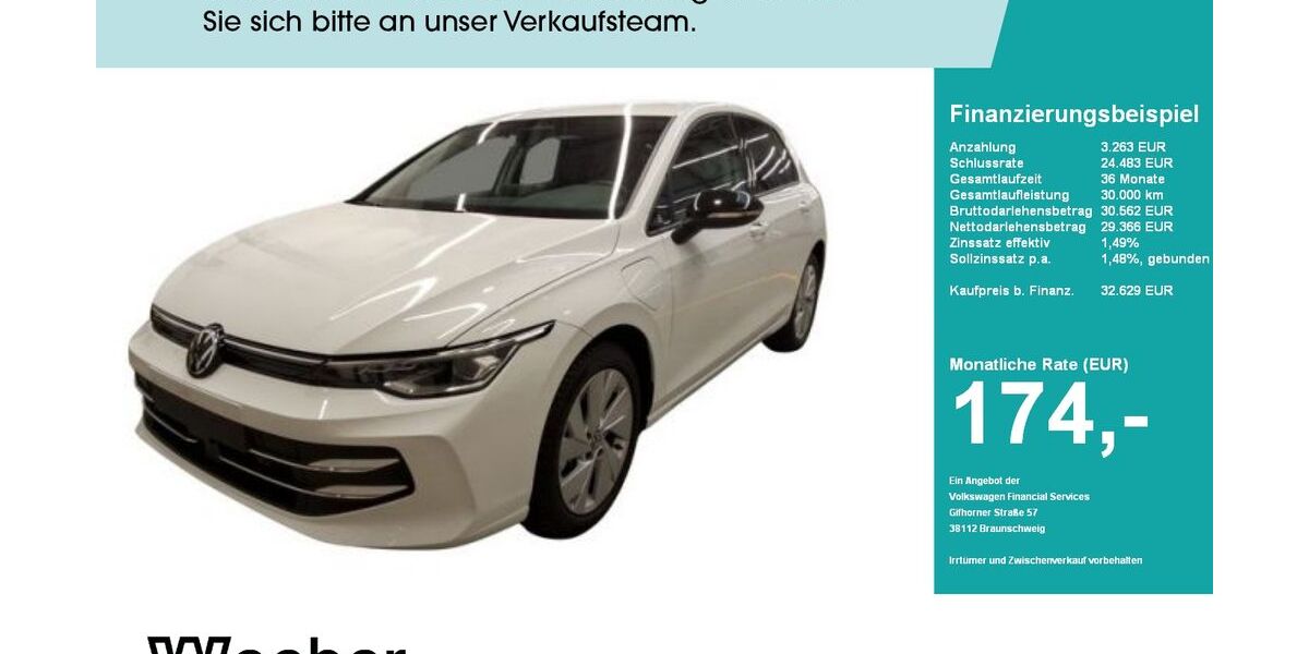 VW Golf 3.787 km 32.250 &euro; Weil der Stadt 71263