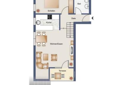 Wohnung Benningen am Neckar - 2.5 Zimmer, 65 m&sup2;, 250.000&euro; | Angebot:26919962