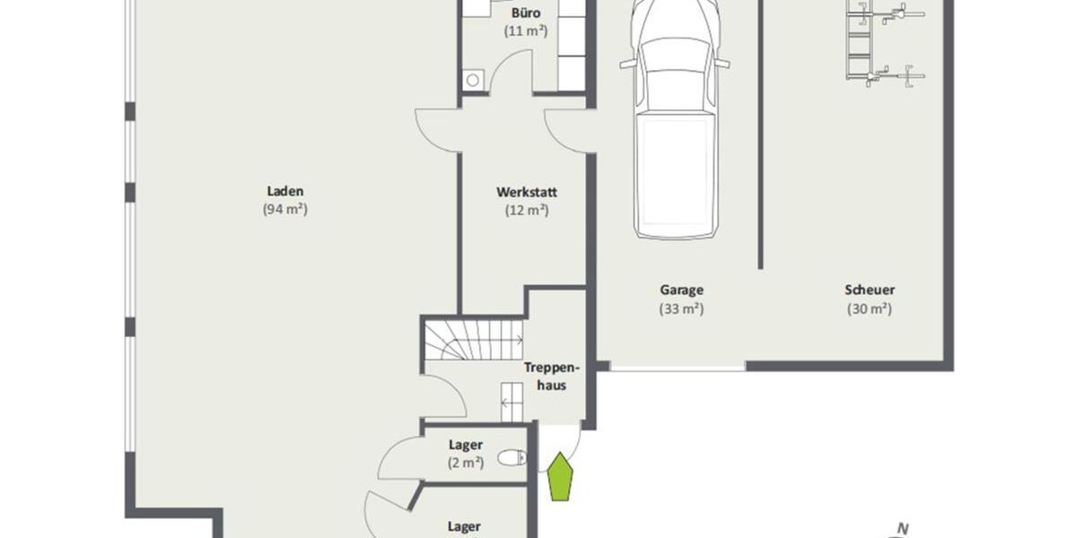 Gewerbeobjekt Metzingen - 1.200&euro; | Angebot:24817550