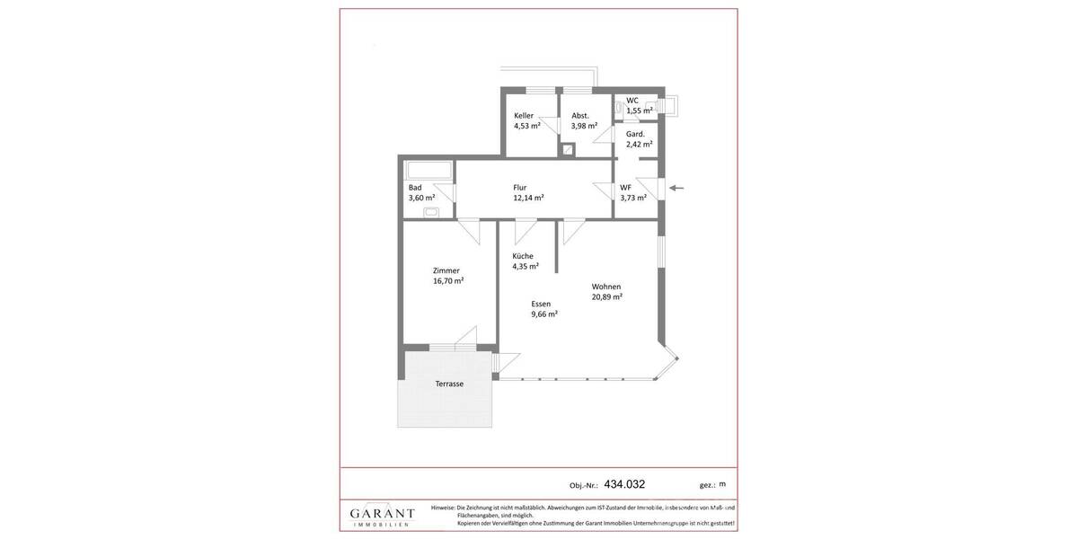 Etagenwohnung Stuttgart Rohracker - 2 Zimmer, 74 m&sup2;, 900&euro; | Angebot:23981721