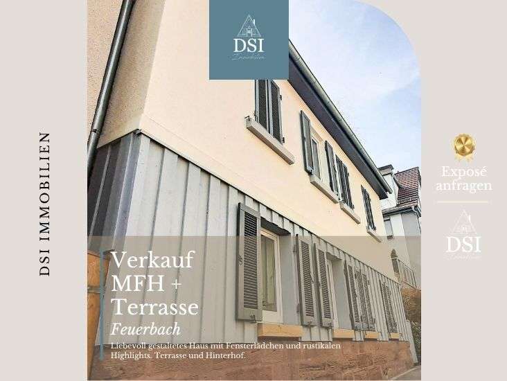 Einfamilienhaus Stuttgart Feuerbach - 8 Zimmer, 180 m&sup2;, 540.000&euro; | Angebot:26946892