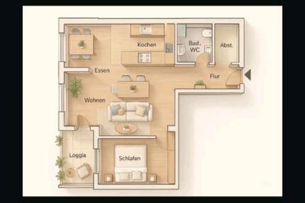 Wohnung Kornwestheim - 2.5 Zimmer, 57 m&sup2;, 180.000&euro; | Angebot:24803429