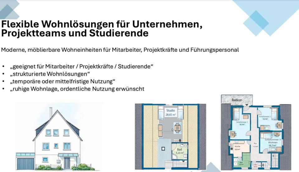 Etagenwohnung Esslingen am Neckar Pliensauvorstadt - 3 Zimmer, 97 m&sup2;, 650&euro; | Angebot:25125668