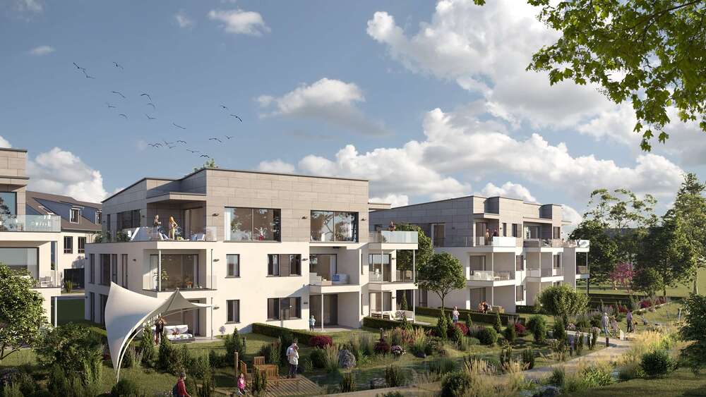 Etagenwohnung Rudersberg - 3 Zimmer, 77 m&sup2;, 389.000&euro; | Angebot:26487792