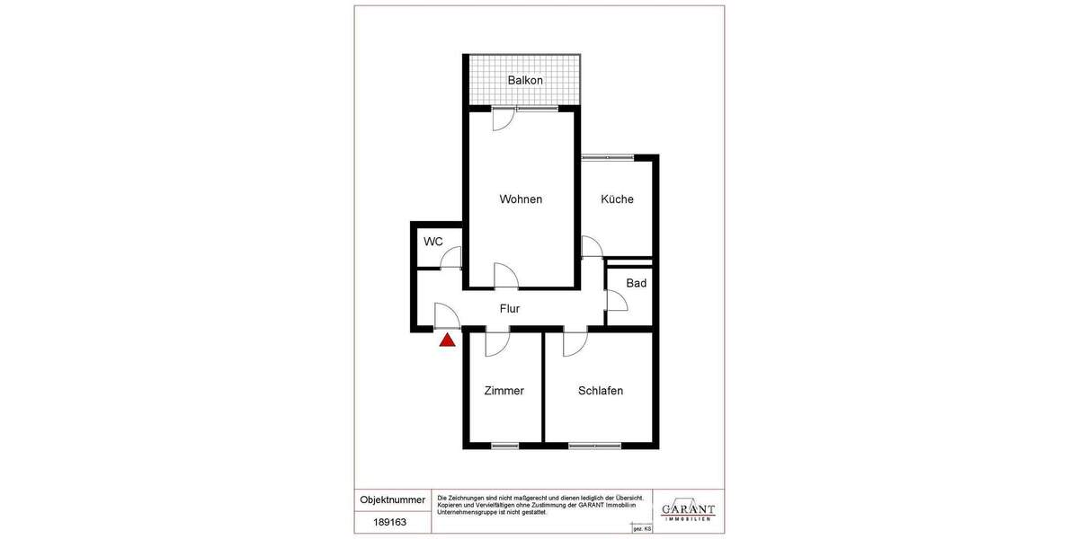 Etagenwohnung Waiblingen Beinstein - 3 Zimmer, 72 m&sup2;, 1.150&euro; | Angebot:25391520