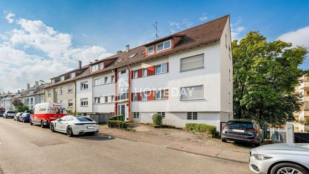 Charmante 3-Zimmer-Wohnung mit Westbalkon und Stellplatz in Stuttgart-Untertürkheim 3 zimmer