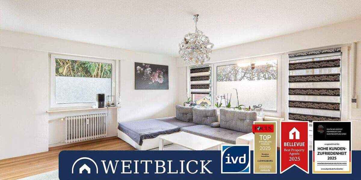Etagenwohnung Fellbach Schmiden - 3 Zimmer, 93 m&sup2;, 325.000&euro; | Angebot:24436937