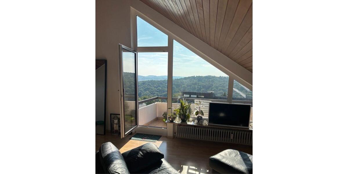 Dachgeschoßwohnung Stuttgart Sillenbuch - 3 Zimmer, 80 m&sup2;, 1.600&euro; | Angebot:25100840