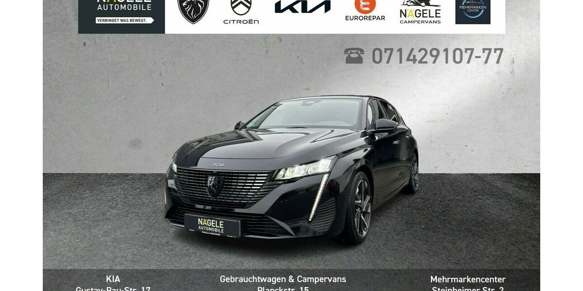 Peugeot 308 6.000 km 24.800 € Bietigheim-Bissingen 74321