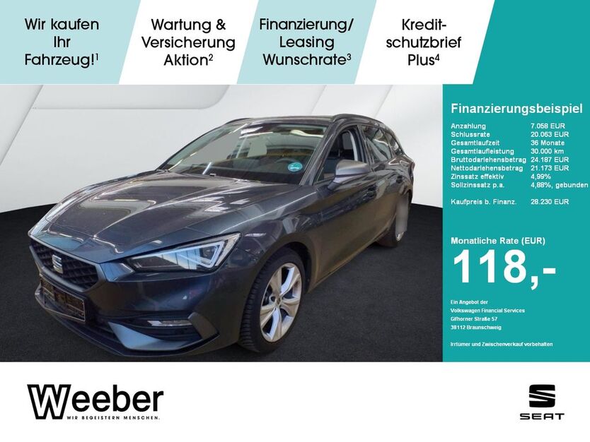 Seat Leon 7.590 km 27.980 € Weil der Stadt 71263