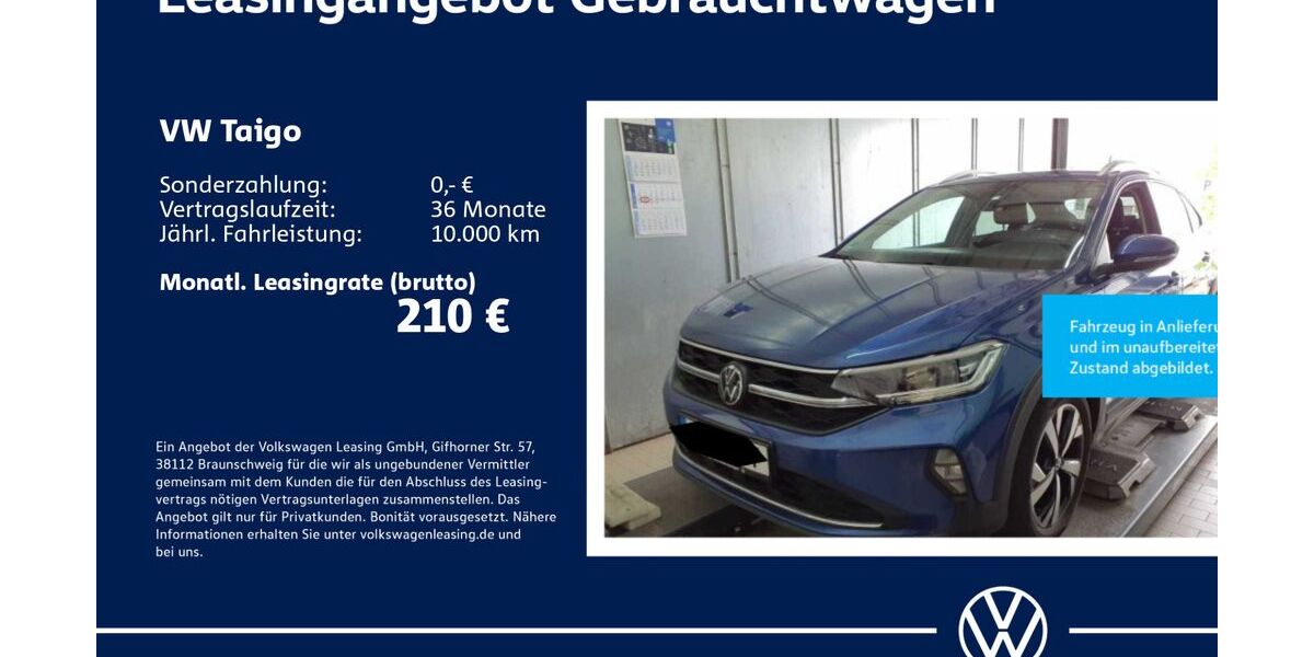 VW Taigo 20.943 km 19.530 &euro; Stuttgart-Feuerbach 70469