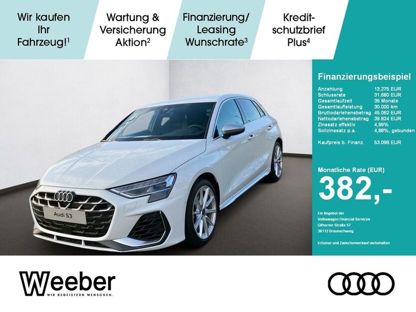 Audi S3 1.999 km 52.989 € Leonberg 71229