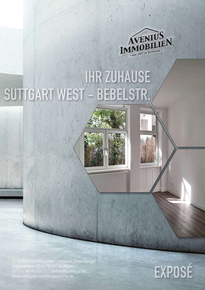 Wohnung zum Mieten in Stuttgart 1.450 € 90.74 m²