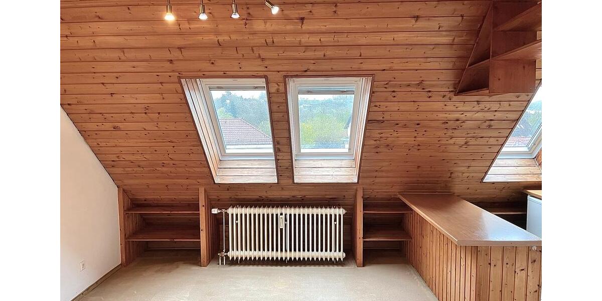Dachgeschoßwohnung Nürtingen - 1 Zimmer, 24 m&sup2;, 90.000&euro; | Angebot:26803340