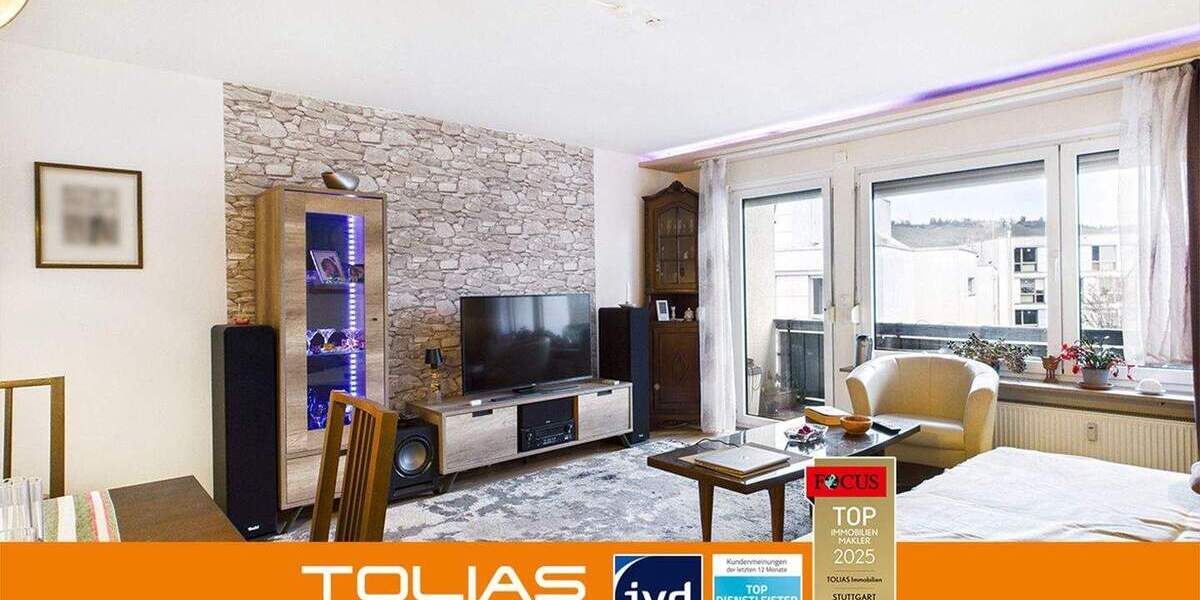 Etagenwohnung Stuttgart Untertürkheim - 3 Zimmer, 75 m&sup2;, 299.000&euro; | Angebot:24348091