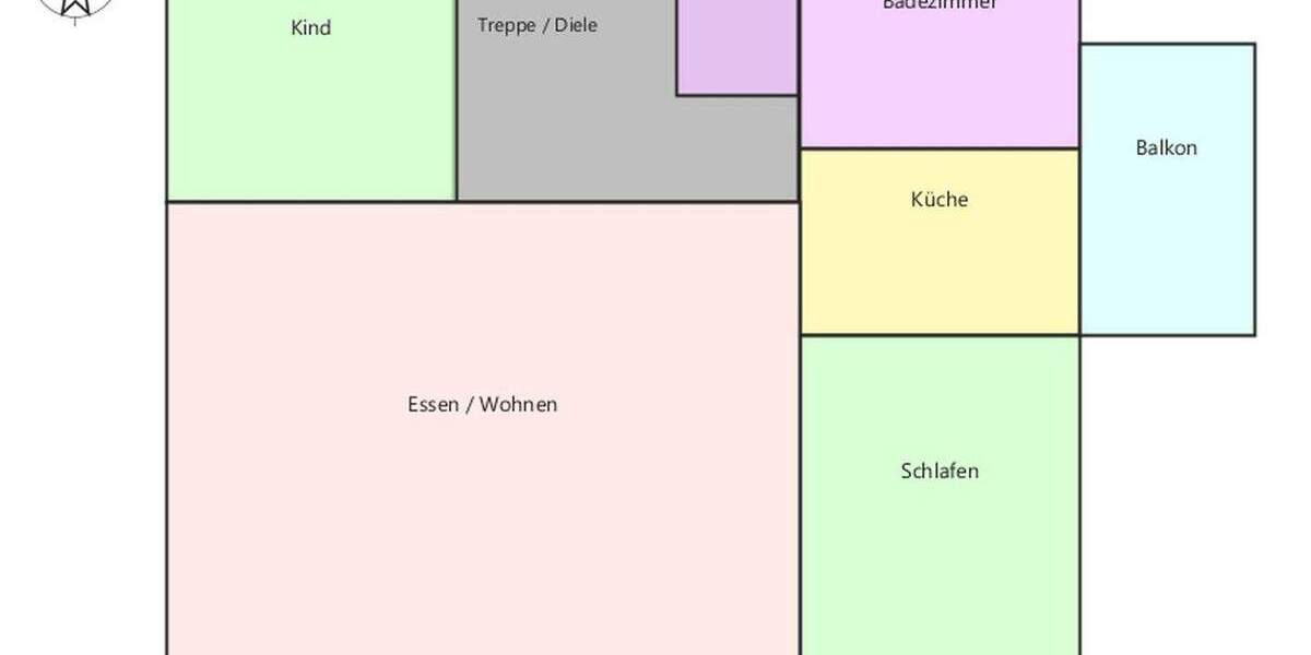 Provisionsfreie großzügige 3,5 Zimmer Dachgeschosswohnung 3 zimmer