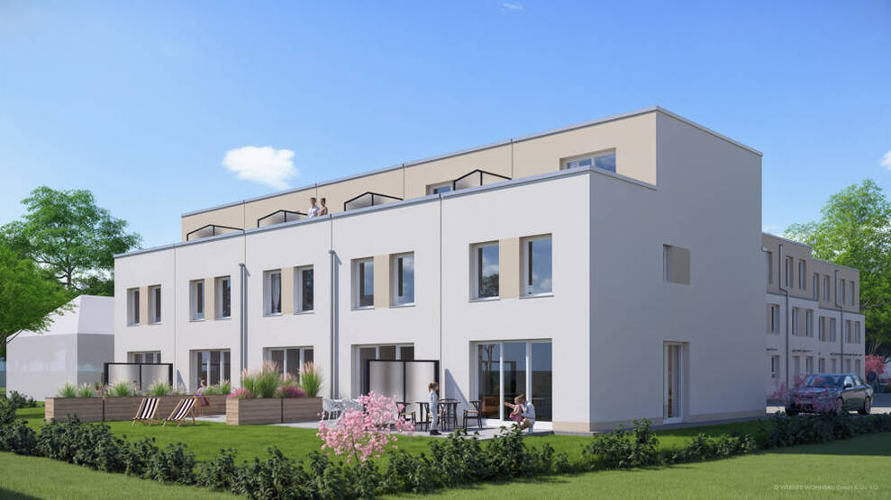 Weinstadt-Endersbach - Modernes Mittelhaus mit 120 m² Wohnfläche KfW-55-Standard