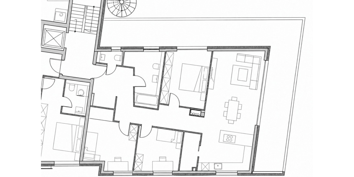 Etagenwohnung Filderstadt Bernhausen - 4 Zimmer, 136 m&sup2;, 2.000&euro; | Angebot:26786862