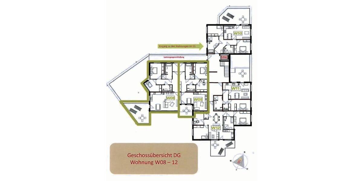 Etagenwohnung Marbach Rielingshausen - 3 Zimmer, 110 m&sup2;, 1.350&euro; | Angebot:26875793