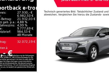 Audi Q4 e-tron 34.951 km 26.960 € Reutlingen 72760