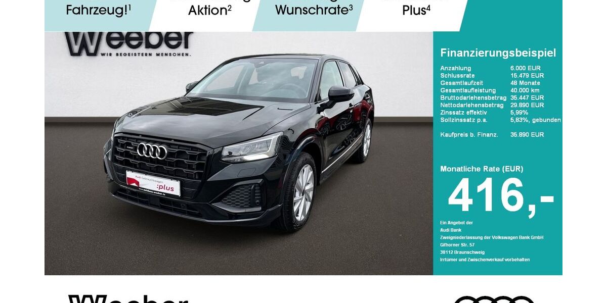 Audi Q2 28.980 km 29.390 &euro; Weil der Stadt 71263