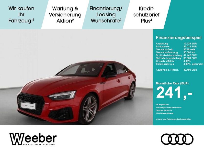 Audi A5 26.591 km 47.698 € Herrenberg 71083