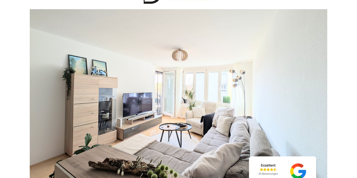 Etagenwohnung Stuttgart Degerloch - 3 Zimmer, 85 m&sup2;, 1.270&euro; | Angebot:25617949