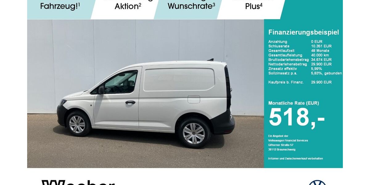 VW Caddy 4.500 km 29.900 &euro; Leonberg 71229