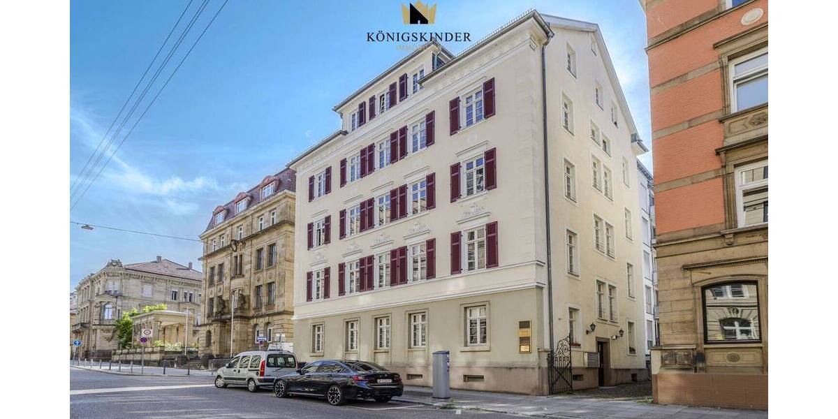 Etagenwohnung Stuttgart Mitte - 5 Zimmer, 130 m&sup2;, 2.700&euro; | Angebot:26859009