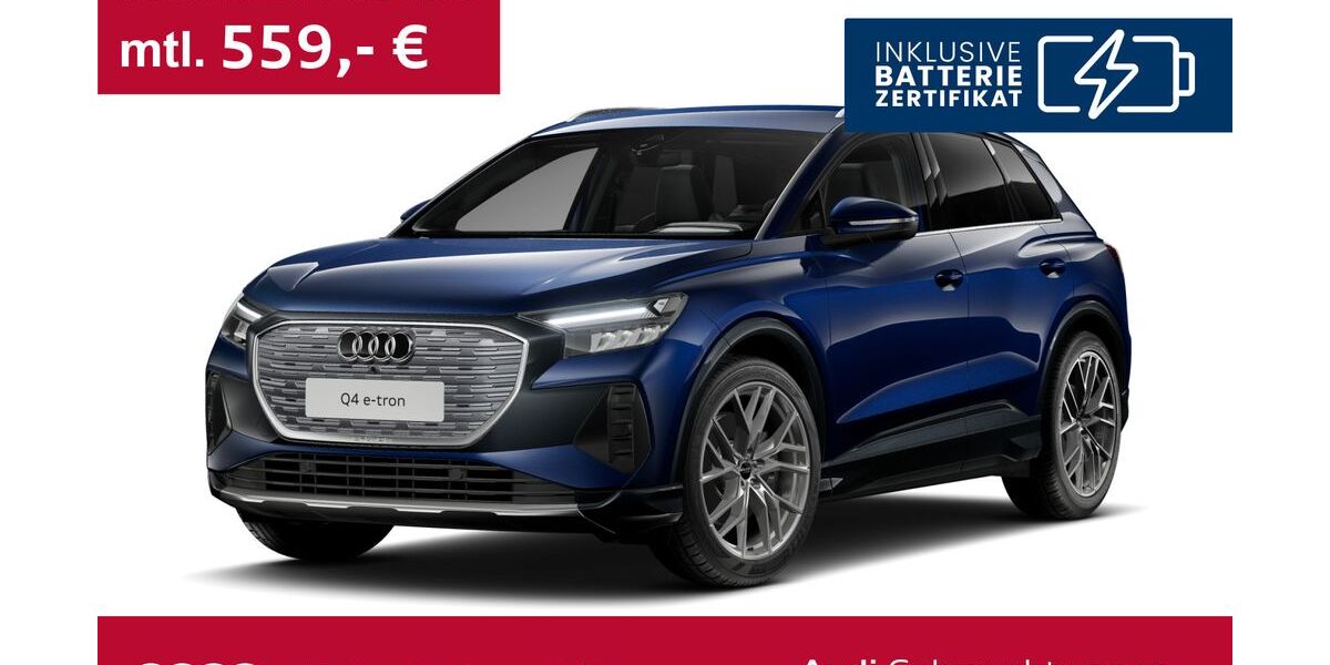 Audi Q4 e-tron 4.532 km 45.630 &euro; Ludwigsburg 71636