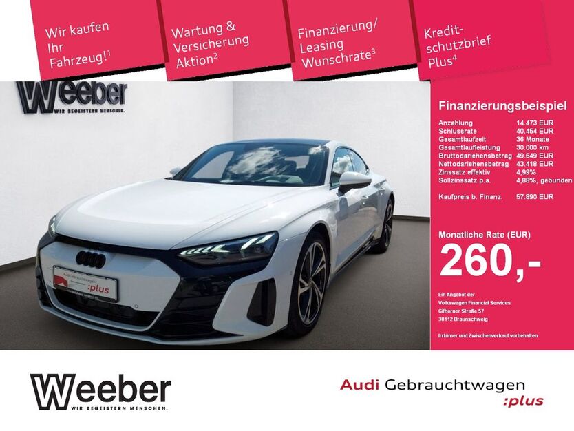 Audi e-tron GT 65.573 km 57.068 € Herrenberg 71083