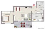 Etagenwohnung Leonberg Gebersheim - 2 Zimmer, 59 m&sup2;, 179.000&euro; | Angebot:26393391
