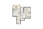 Etagenwohnung Stuttgart Sillenbuch - 3 Zimmer, 77 m&sup2;, 1.000&euro; | Angebot:26560249