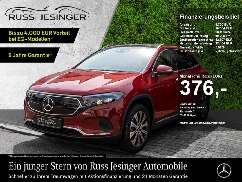 Mercedes-Benz EQA 47.600 km 32.480 € Esslingen 73730