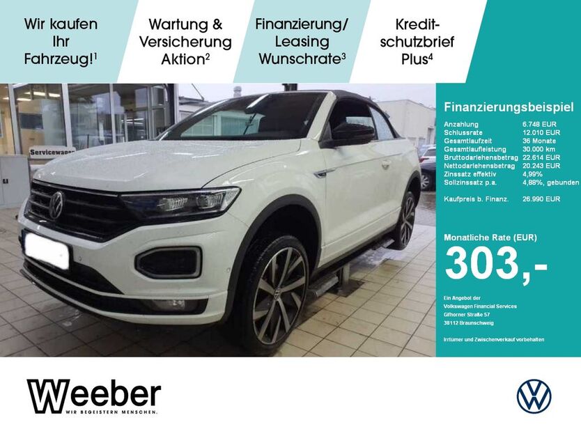 VW T-Roc 27.060 km 26.580 € Weil der Stadt 71263