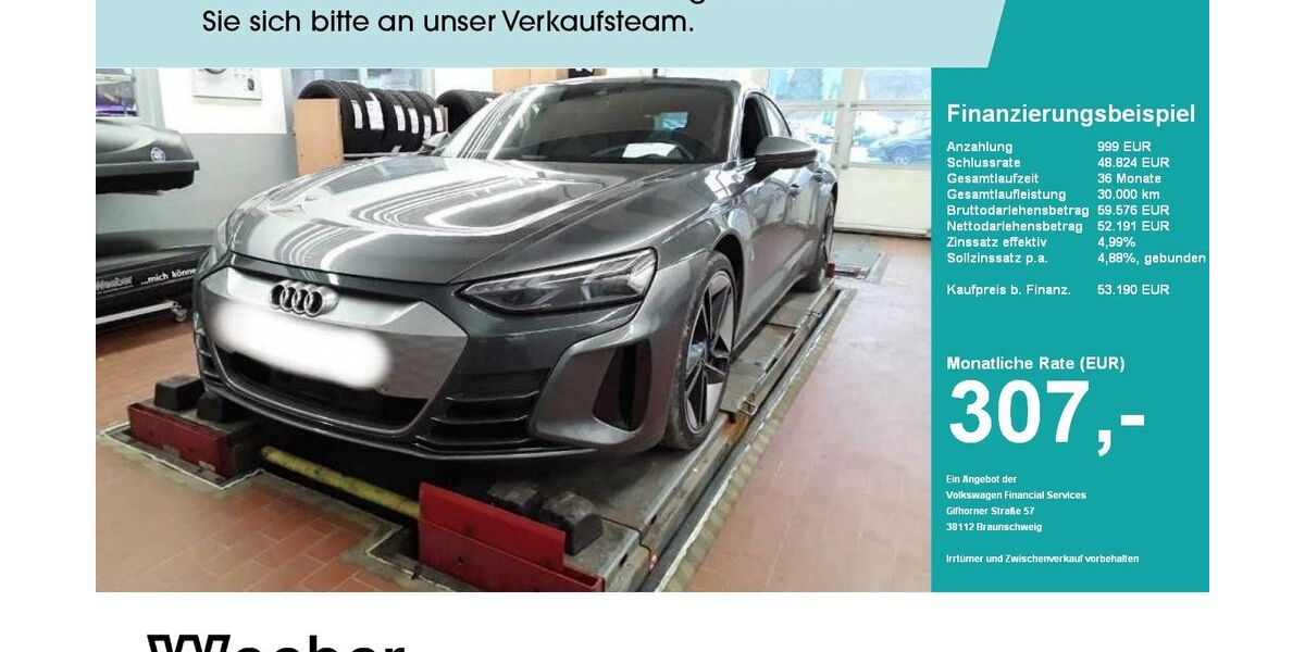 Audi e-tron GT 40.735 km 53.190 &euro; Leonberg 71229