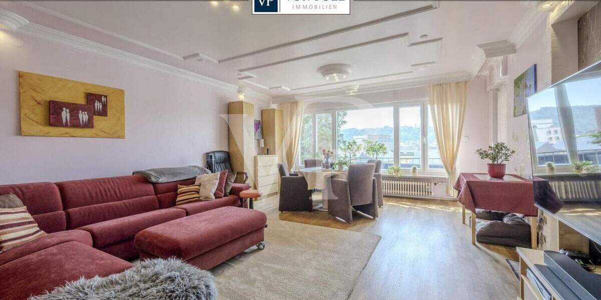 Etagenwohnung Esslingen am Neckar Stadtmitte - 4 Zimmer, 107 m&sup2;, 355.000&euro; | Angebot:23099031