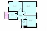 Etagenwohnung Stuttgart Ost - 3 Zimmer, 65 m&sup2;, 1.170&euro; | Angebot:26009407