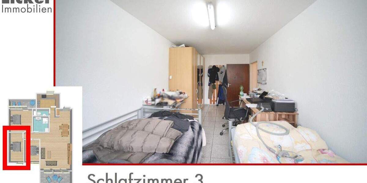 Etagenwohnung Winnenden Schelmenholz - 4 Zimmer, 108 m&sup2;, 330.000&euro; | Angebot:25212574